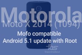 Republic Wireless Moto X 2014 5.1 update with Mofo root [XT1094 only]