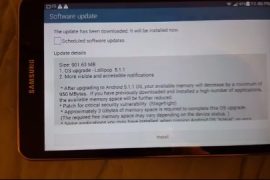 Sprint Galaxy Tab 4 7-inch receives Android 5.1.1 update as OTA