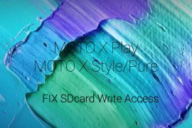 How to enable SD Card Write access on Moto X Play, Style and Pure