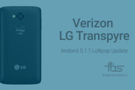 LG Transpyre receives Android 5.1.1 update from Verizon