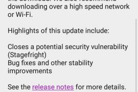 Moto G 2nd Gen (2014) India receives Stagefright fixer update without Android 5.1 [Download OTA]