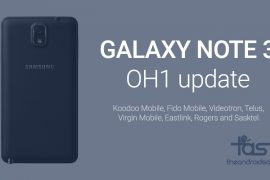 OH1 update for Galaxy Note 3 in Canada is live for Rogers, Telus, Virgin Mobile, Sasktel, Videotron, etc.