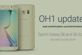 Download Sprint Galaxy S6 and S6 Edge OH1 update as Odin TAR (G920PVPU2BOH1 & G925PVPU2BOH1)