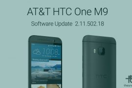 AT&T HTC One M9 receives software update (version 2.11.502.18), brings Google bulletin patches