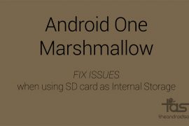 How to fix App Force Close or bootloop on Marshmallow when you use SD card as Internal storage