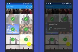 How to join two GIF images or convert into video easily using an Android device