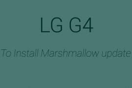 [KDZ] Download LG G4 Marshmallow update (20A)