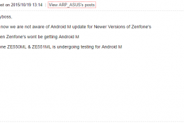 Asus Zenfone 4, 5 and 6 won’t get Marshmallow update!