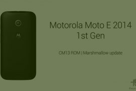 CM13 for Moto E 1st Gen gets you Marshmallow update unofficially