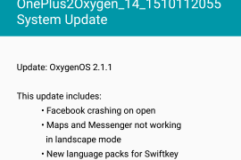 DOWNLOAD OnePlus 2 OxygenOS 2.1.1 OTA