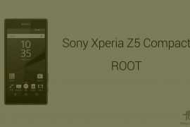 Root Xperia Z5 Compact with a one-click-tool