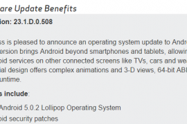 Verizon Xperia Z2 tablet gets Android 5.0.2 Lollipop update released finally