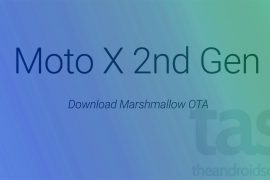 Download Marshmallow OTA for Moto X 2nd Gen (2014)