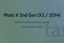 Moto X2 CM13 gets you Android 6.0 Marshmallow Update unofficially