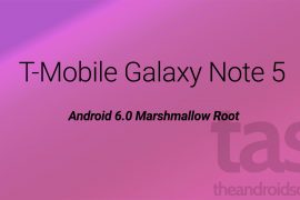 T-Mobile Galaxy Note 5 Marshmallow Root [Android 6.0 2DOK5]