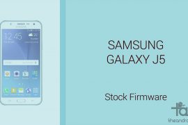 Galaxy J5 Firmware download [stock ROM, all variants]