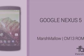 Download Nexus 5 Marshmallow Update: CM13 and other ROMs