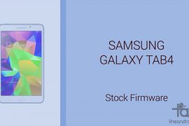 Download Galaxy Tab 4 Stock Firmware [Update, Unbrick, Fix, Unroot, etc.]