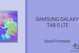 Download Galaxy Tab S Update Firmware T807JVU1CPI1: Verizon Marshmallow released