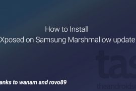 Marshmallow Xposed for Samsung Galaxy S6 now available