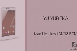 Download YU Yureka Marshmallow Update: CM13 and other ROMS