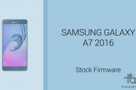Download Galaxy A7 2016 Firmware