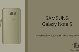 Galaxy Note 5 Marshmallow Root and TWRP 3.0 [N920C]