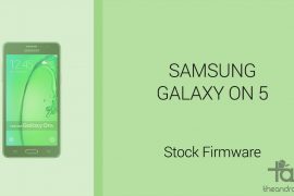 Galaxy On5 Firmware download [stock ROM, all variants]