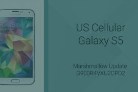 G900R4VXU2CPD2: Download US Cellular Galaxy S5 Marshmallow update firmware