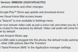 Verizon Galaxy S6 and S6 Edge receiving new update today, build G920VVRU4CPD2 and G925VVRU4CPD2