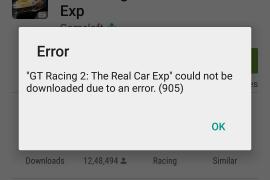How to Fix Play Store Error 905
