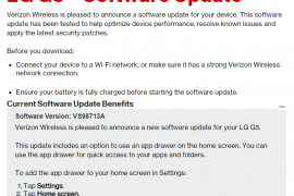 Verizon LG G5 update adds App drawer option for Home screen, V10 also receiving update