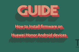 How to Install firmware on Huawei Honor Android devices