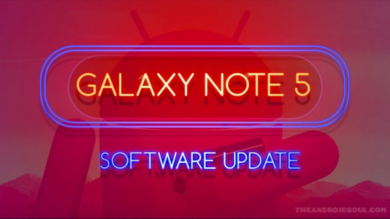 Galaxy Note 5 update