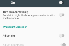 PSA: Night Mode removed in Android 7.1.1 preview release