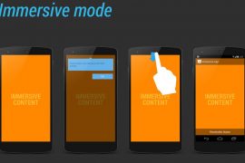 FYI: Android Nougat doesn’t have Immersive Mode