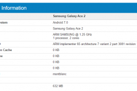 Galaxy Ace 2 spotted running Android 7.0 Nougat (CM14?)