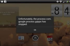 How to Fix Process google.process.gapps.error Has Stopped Error on Android