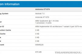 Android 7.0 Nougat spotted on Moto G2 LTE XT1079