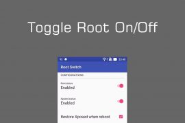 Toggle Root and Xposed On/Off with root-switch App on Zenfone devices, works with SuperSU only