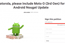 Moto G3 Nougat update: January security patch rolling out as build 24.216o.12.en.EU