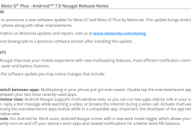 Motorola releases Android 7.0 Nougat update for Moto G4 and G4 Plus in India [Not soak test]