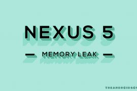 Nexus 5 Memory leak issue via System UI resurfaces with Android 6.0.1 MOB31E