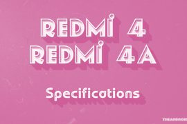 Redmi 4 and 4A Specs leak on the web