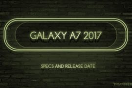 Galaxy A7 2017 features and specs are out thanks to rumor