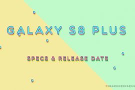 Galaxy S8 Plus: 3D Touch/Force Touch display in the line