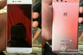 Huawei P10 photo leak reveals its dual cameras and pink color metal body