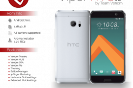 Rooted HTC 10 Nougat ROM — Viper10 4.0.0, now available for download (Firmware: 2.28.401.6)