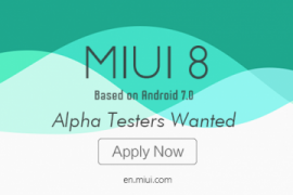 Xiaomi starts Mi5 Nougat alpha testing, invites users