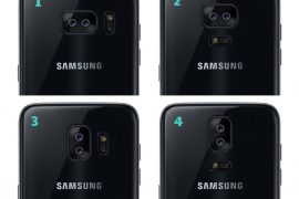 Galaxy S8 camera module placement mock-up: Which would you choose?